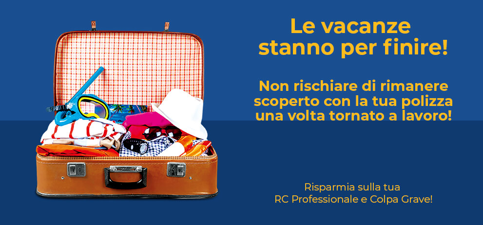 Le vacanze stanno per finire - SanitAssicura